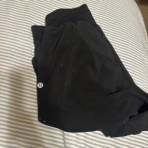 lululemon athletica Black Athletic Shorts